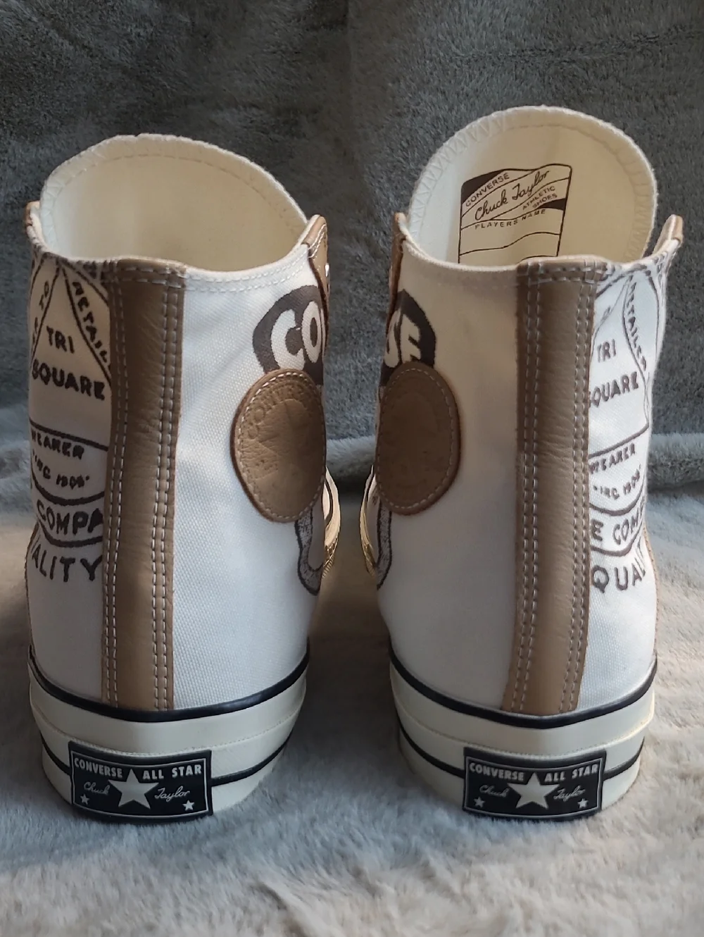 Converse Chuck 70 Leather Overlay Rare Mens 11.5 - Picture 2 of 8